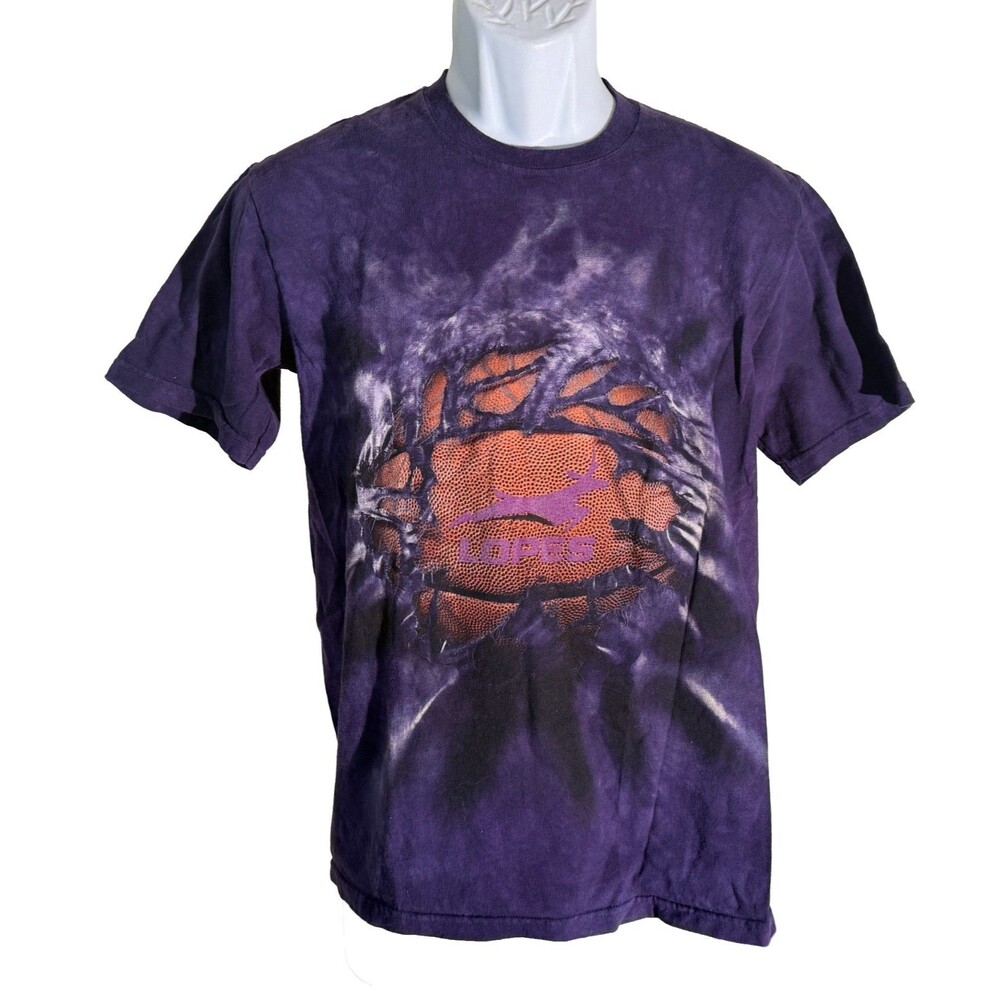 THE MOUNTAIN LOPES BASKETBALL T-Shirt‎ Purple Small